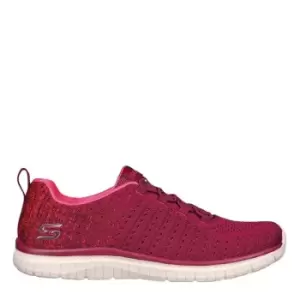 Image of Skechers Virtue Womens Trainers - Red