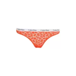 Image of Calvin Klein Caros Lace Bikini Briefs - Orange