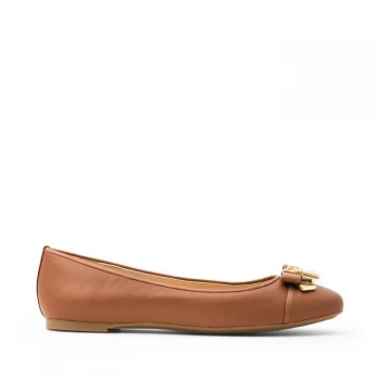 Image of Michael Kors Alice Ballet Pumps - Luggage 230