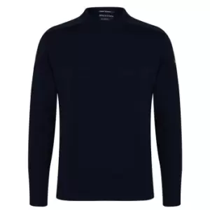 Image of Paul And Shark Crew Sweater - Blue
