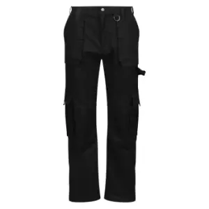 Image of Regatta Mens Pro Utility Work Trousers (32R) (Black)