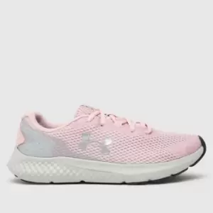 Image of Under Armour Pale Pink Charged Rogue 3 Trainers