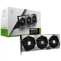 Image of MSI GeForce RTX 4070Ti Suprim X 12GB GDDR6X PCI-Express Graphics Card