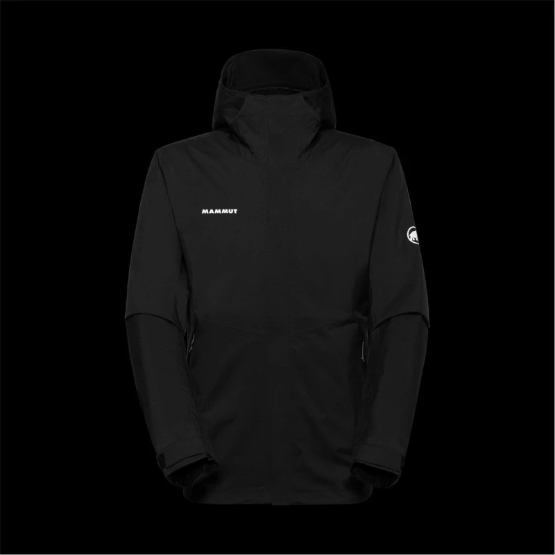 Image of Mammut Mens Alto Waterproof Technical Windbreaker Jacket Black male Small