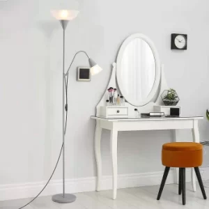 Image of Duo Floor Lamp with Steel Frame, none