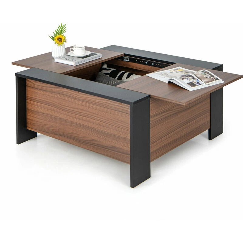 Image of COSTWAY Folding Shopping Cart Portable Utility Cart Double Basket Grocery Utility Cart Silver