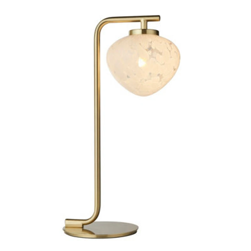 Image of EDITE Mira Confetti Glass Table Lamp in Satin Brass aged brass ONE SIZE