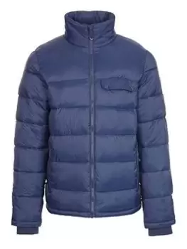 Image of Trespass Zaylar Padded Jacket, Navy Size M Men