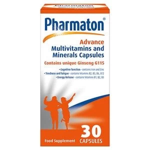 Image of Pharmaton Advance Multivitamins and Minerals Capsules 30