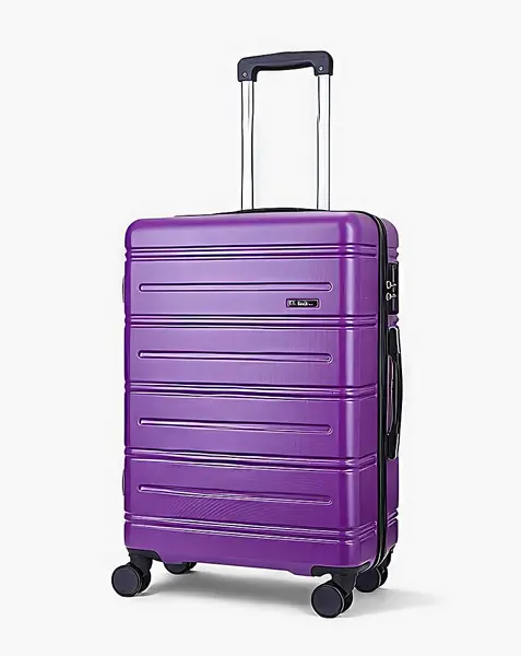 Image of Rock Luggage Lisbon VLJZL Medium Purple Suitcase