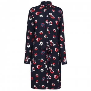 Image of Gant Gant Poppy Dress - Evening Blue