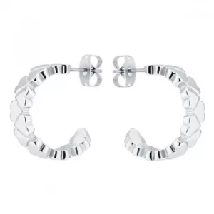 Image of Ted Baker Ladies Base metal Heart To Heart Harlen Heart To Heart Small Hoop Earring