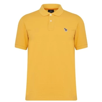 Image of Paul Smith Zebra Reg Polo Mens - Yellow 13