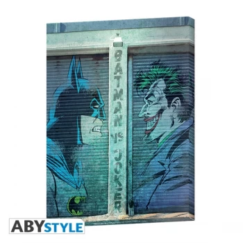 Image of Dc Comics - Batman Vs Joker Canvas