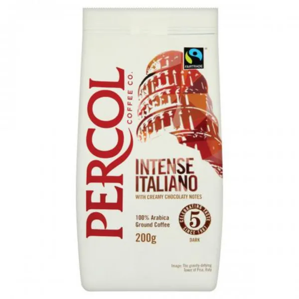 Image of Percol Intense Italiano Ground Coffee 200g