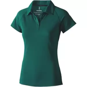 Image of Elevate Womens/Ladies Ottawa Short Sleeve Ladies Polo (XXL) (Forest Green)