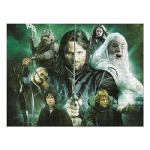 Image of Lord of the Rings Jigsaw Puzzle Heroes of Middle Earth (1000 pieces)
