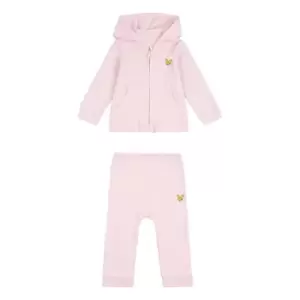 Image of Lyle and Scott Lyle Zip Hdy/Jog Set Bb31 - Pink