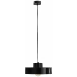 Image of Netlighting Iglo Dome Pendant Ceiling Light Black, 30cm, 1x E27
