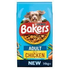 Image of Bakers Puppy Chicken and Veg Dry Dog Food 1.1kg
