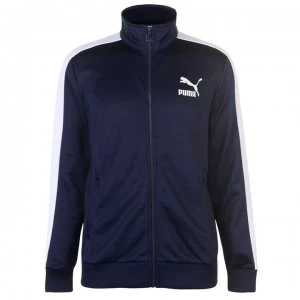 Image of Puma T7 Tracksuit Jacket - Peacoat/Yell