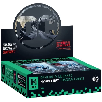 Image of HRO Hybrid NFT Trading Cards: DC Unlock The Multiverse - 24 Pack Booster CDU