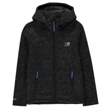 Image of Karrimor Long Sleeve Hoodie Junior Boys - Black Marl