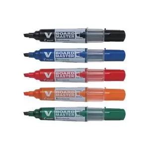 Image of Pilot V-Board Master Chisel Tip Medium Assorted Pack of 10