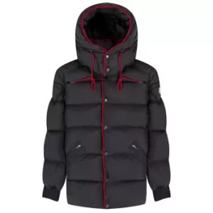 Image of Moncler Amarante Short Down Jacket Navy
