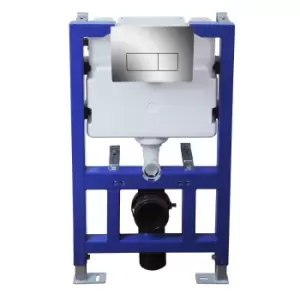 Image of 820mm WC Fixing Frame Cistern and Flush Plate