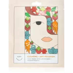Image of You&Oil Cleansing & Anti-Pollution Refreshing and Purifying Sheet Mask 3x25 ml