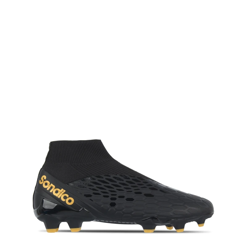 Image of Sondico Blizzard Firm Ground Football Boots Black/Gold male 7 (41)