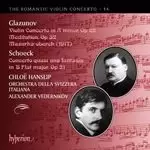Image of Romantic Violin Concerto Vol. 14: Glazunov, Schoek (Music CD)