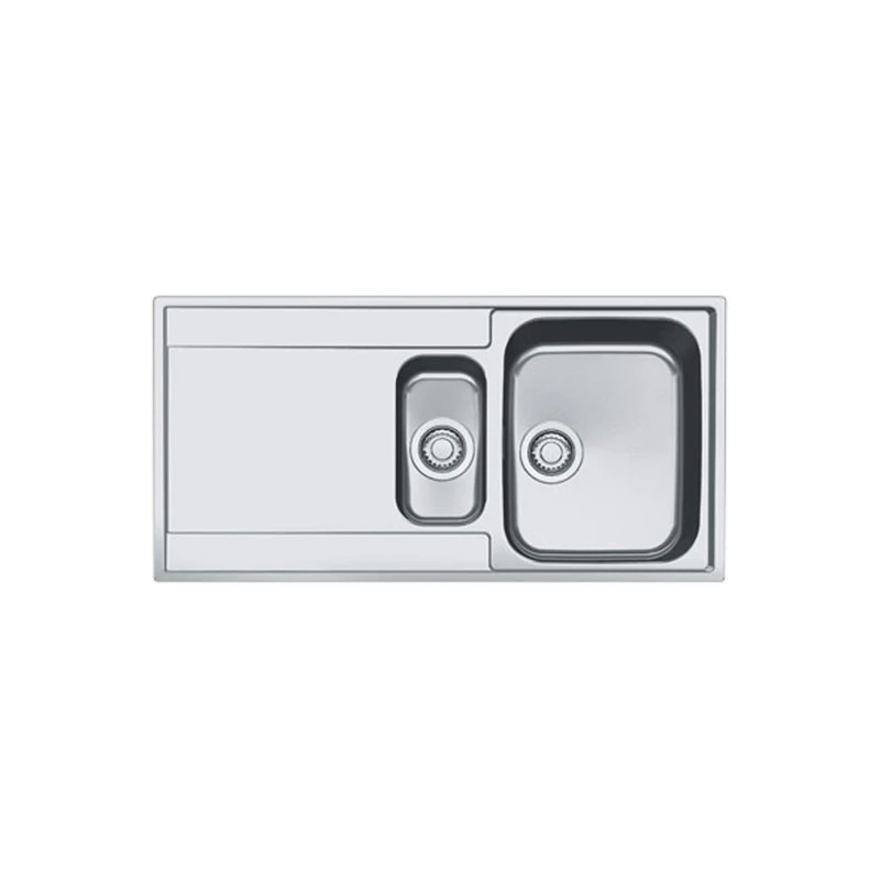 Image of Franke MARIS SLIM-TOP MRX251 LHD Maris 1.5 Bowl Sink Left Hand Drainer - STAINLESS STEEL MARIS SLIM-TOP MRX251 LHD
