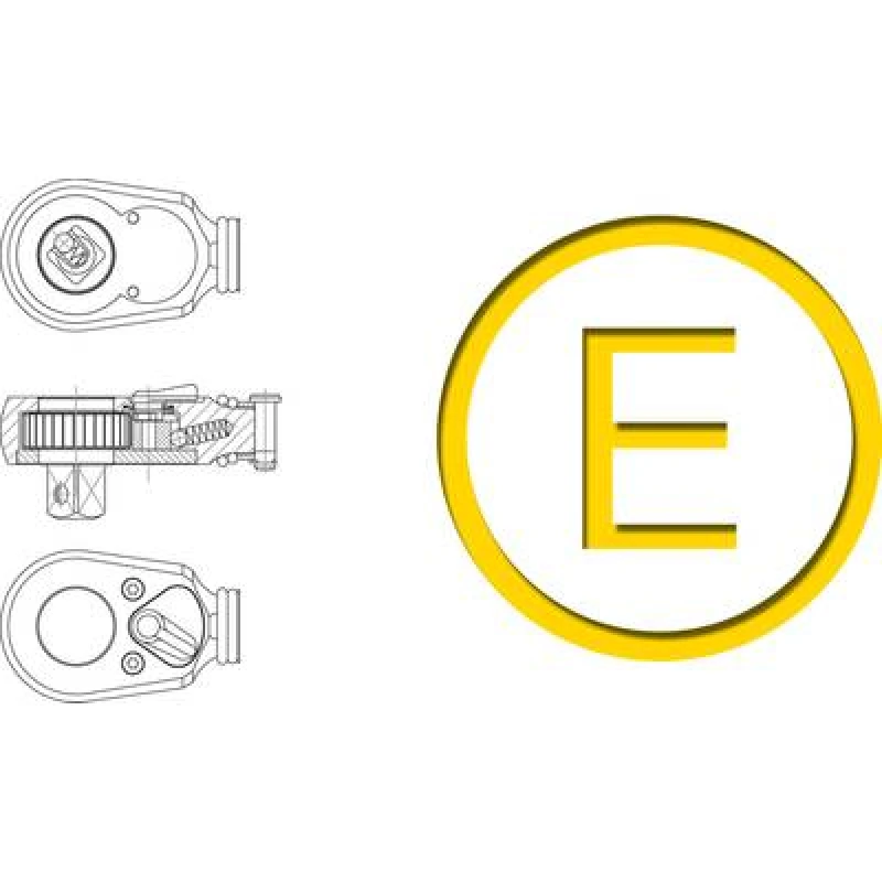 Image of Hazet Hazet 916SP/7-1 HAZET Replacement set, ratchet wheel 916SP/7-1 916SP/7-1