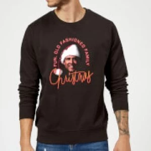 Image of National Lampoon Fun Old Fashioned Family Christmas Christmas Sweatshirt - Black - 5XL