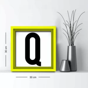 Image of 3030AHS-090s Multicolor Decorative Framed MDF Painting