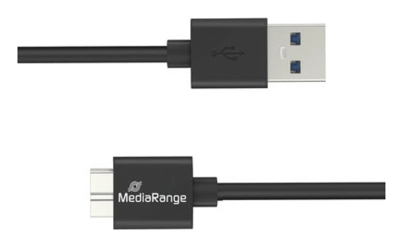 Image of MediaRange MRCS240 USB cable USB 3.2 Gen 1 (3.1 Gen 1) 1.8 m USB A Mic