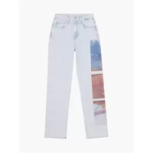 Image of Calvin Klein Jeans RISE STRAIGHT - Blue