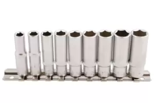 Image of Laser Tools 5692 AF Deep Socket Set 1/4"D 9pc