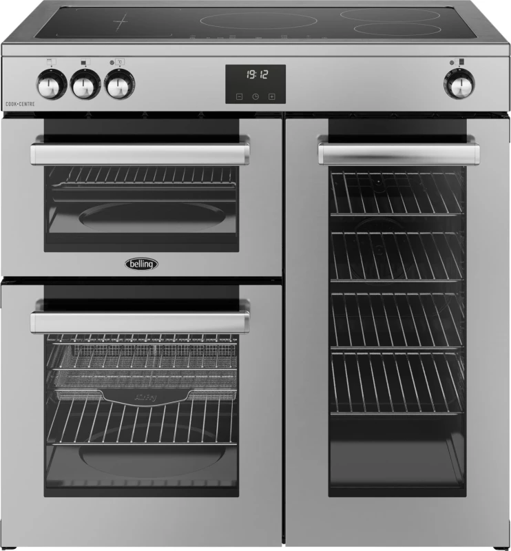 Image of Belling BEL RCA COOKCENTRE 90EI STA 11796 90cm Induction Range Cooker - STAINLESS STEEL BEL RCA COOKCENTRE 90EI STA