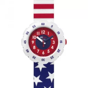 Image of Flik Flak Stars And Stripes Watch