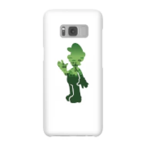 Image of Nintendo Super Mario Luigi Silhouette Phone Case - Samsung S8 - Snap Case - Matte