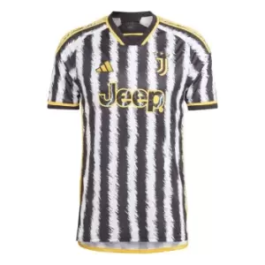 Image of adidas Juventus Home Shirt 2023 2024 Adults - Black