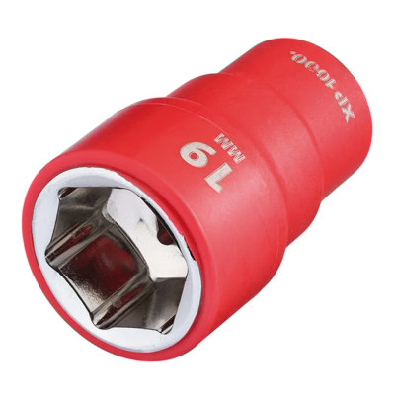 Image of Draper XP1000 3/8" Drive VDE Insulated Hexagon Socket 17655 Drive: 3/8"