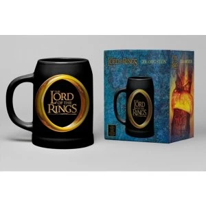 Image of Lord Of The Rings - One Ring Ceramic Stein Mug