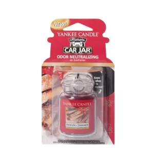 Image of Sparkling Cinnamon (Pack Of 6) Yankee Candle Ultimate Car Jar Air Freshener