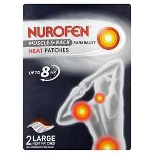 Image of Nurofen Muscle and Back Pain Relief Heat Patches Large X2