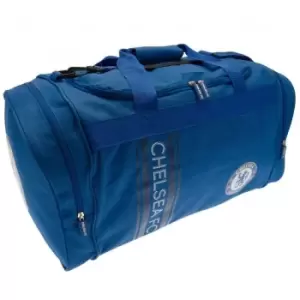 Image of Unisex Adult Holdall (One Size) (Blue) - Chelsea Fc