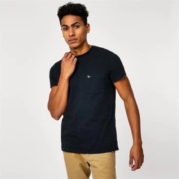 Image of Jack Wills Ayleford Logo T-Shirt - Black